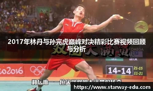 2017年林丹与孙完虎巅峰对决精彩比赛视频回顾与分析